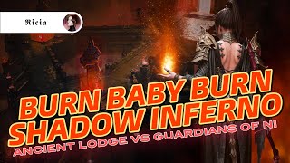 SHADOW INFERNO Ancient Lodge vs Guardians of Ni Shadow War Diablo Immortal Wizard [upl. by Anderea981]