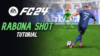 EA FC 24 RABONA SHOT TUTORIAL  Playstation amp Xbox [upl. by Landers]