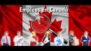 10 Empleos para trabajar en Canadá enero 2024 ¡Postúlate ahora mismo [upl. by Nnylf]