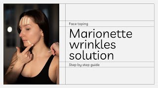 How to Get Rid of Marionette Lines Naturally step by step guide [upl. by Janot907]