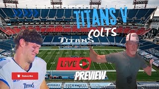 Live Tennessee Titans v Indianapolis Colts Preview  NFL Week 6 Picks amp Best Bets [upl. by Blodget649]