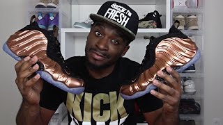 Nike Air Foamposite One Copper 2017 Review [upl. by Wavell]