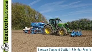 Lemken Compact Solitair 9 in der Praxis  Maislegen beim Betrieb Spaltmann [upl. by Garris]