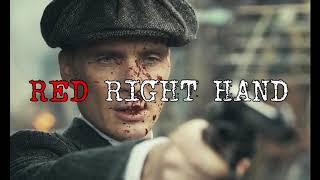 Peaky Blinders  Red Right Hand  Lyrics [upl. by Amaral]