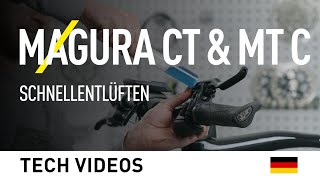 MAGURA CT amp MT C Schnellentlüftung [upl. by Haiel640]