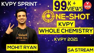 ONE SHOT KVPY Whole Chemistry  KVPY 2021 Exam Preparation  KVPY Exam 2021  Mohit Ryan  VOS [upl. by Aleak390]