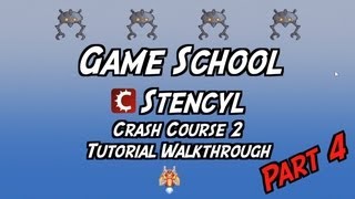 Game School  Stencyl Crash Course 2  walkthrough tutorial part 4 [upl. by Landre]