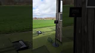 Golf Trackman Longdrive 214m [upl. by Ardnosal]