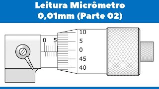 Leitura Micrômetro 001mm Parte 02 Análise [upl. by Wurst87]