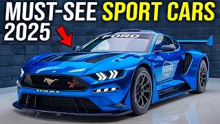 5 INSANE Sport Cars Coming in 2025 You NEED to See [upl. by Euqinim651]