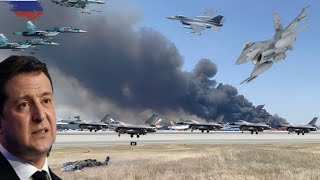 3 Minutes Ago Russia Attacks Air Base in Kiev and Destroys 12 US F16s That Had Just Landed [upl. by Nodnahs]