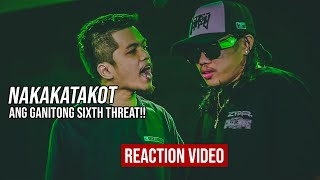 SIXTH THREAT vs KRAM Reaction Video  Ang PERFECT FORM ni Sixth Threat [upl. by Ahsym]