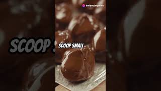 Easy Homemade Chocolate Truffles Recipe [upl. by Haeckel433]