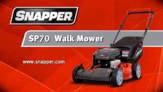 Snapper SP70 Walk Behind Lawn Mower [upl. by Evars654]