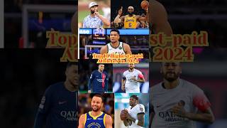 Top 10 HighestPaid Athletes in 2024 [upl. by Ramoh]