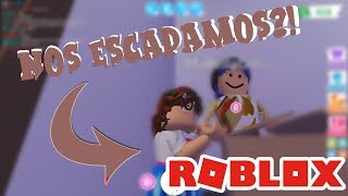 Nos escapamos de LA TIPA Nos secuestra AdoptMeMeepcityRoblox [upl. by Waddington]