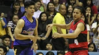 DANIEL PADILLA VS JC DE VERA at the Star Magic All Star Game [upl. by Yelknirb]