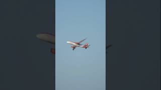 EasyJet A320 takeoff from Naples aviation [upl. by Areid861]