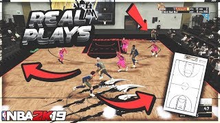 Using REAL BASKETBALL IQ to WIN in NBA2K19 [upl. by Roye]