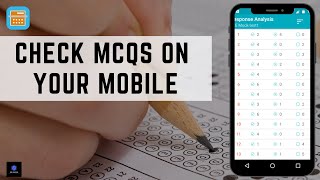 How to Scan Your MCQs Sheet on Mobile  How to use OMR Evaluator OMR Scanner  Eval bee [upl. by Enaillil]