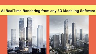 Ai Real Time Rendering of your 3D Models from any Software [upl. by Werbel]