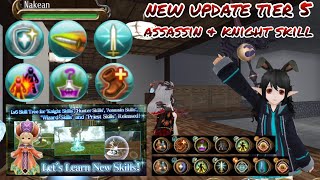 toram online  new update tier 5 skill assassin amp knight review  yusagi [upl. by Riggins]