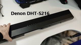 Обзор саундбара Denon DHTS216 [upl. by Gunas]