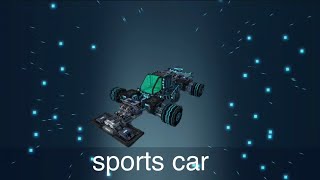 【blocky cars online】スポーツカーsports car作ってみた [upl. by Weatherley]