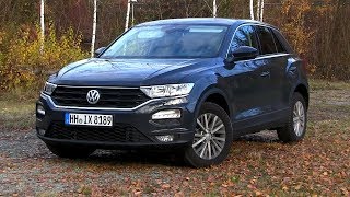 2019 VW TRoc 16 TDI 115 HP TEST DRIVE [upl. by Sebastien]