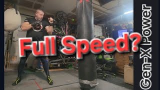 Marine Jarhead attempts Full Speed Kickboxing Demonstration  DrTopLiftDPT Sparring by Myself [upl. by Norma]