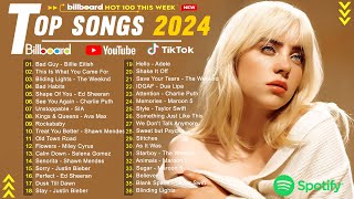 Top 40 Songs of 2023 2024 🔥 Billboard Hot 100 ⭐ Best Pop Music Playlist 2024 🔥 Top Songs 2024 [upl. by Brufsky869]