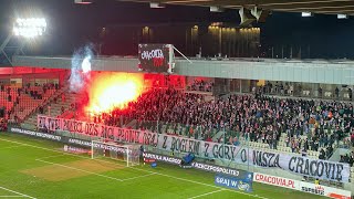 Pożegnanie Janusza Filipiaka na stadionie Cracovii [upl. by Yrrac973]