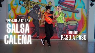 Tutorial de Salsa Caleña Aprende un Paso Clave para Bailar en la Pista [upl. by Erlond]