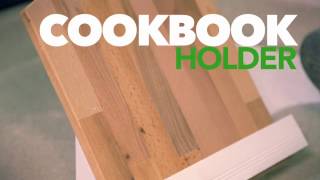 DIY Cookbook Holder [upl. by Ahsenev]