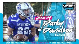 Hilliard Darby at Hilliard Davidson 🏈  Game Highlight 91021 [upl. by Suollecram]