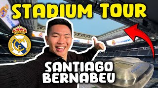 AKHIRNYA BISA KE RUMAH REAL MADRID😭🤍 TIMBOI STADIUM TOUR DI SANTIAGO BERNABEU SPANYOL 🇪🇸 [upl. by Rotberg]