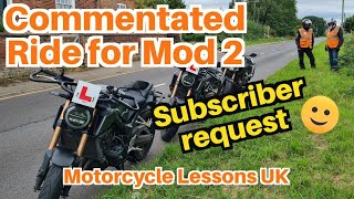 Detailed Commentary Ride for Module 2 subscriber request [upl. by Alo310]