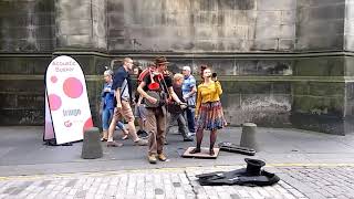 Edinburgh festival Stepowanie muzyka i śpiew Tap dance [upl. by Ekud]