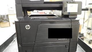 How to replace a fuser on an HP LaserJet Pro 400 MFP M425dn [upl. by Esidnak]