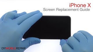 iPhone X Screen Replacement Guide  DIYMobileRepair [upl. by Aminta]