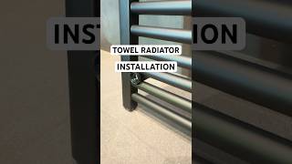 Slim Towel radiator installation [upl. by Harle]