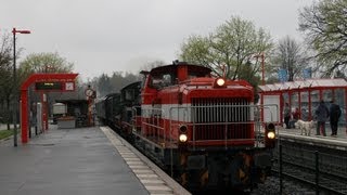 Blickpunkt Zug Teil 110  AKN und Q350 Überführungszug in Burgwedel 2642013 [upl. by Sibeal753]