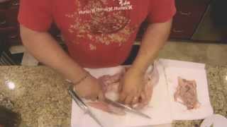 How to Debone your Turkey Chicken Duck Hummingbird etc Ask Chef Tony  Episode 4 [upl. by Terej]