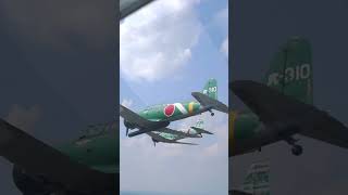 Sliding Into Formation  Tora Tora Tora  2024 Dayton Air Show [upl. by Eseeryt527]