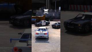 Dodge Challenger SRT 👮‍♀️ vs Nissan Skyline GTR R34 😈 What the…☠️ [upl. by Codie]