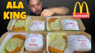 CRISPY CHICKEN FILLET ALA KING MUKBANG  Mcdonalds Mukbang  Mukbang Philippines  Mukbang Asmr [upl. by Ecissej546]