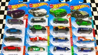 Opening 2018 Hot Wheels H Case Cars [upl. by Lorou]