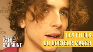 Timothée Chalamet speaking French at Little Women Paris premiere 12122019 [upl. by Retsek461]