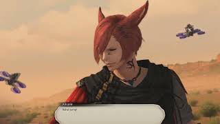 Spoilers FFXIV Dawntrail  Vanguard Patch 70 Forth dungeon  cutscenes [upl. by Anairda924]