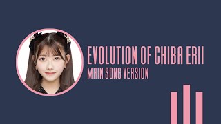 The Evolution of Chiba Erii  AKB48 20182024 [upl. by Kasevich188]